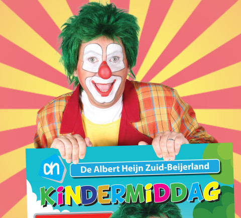 Clown Jopie op AH kindermiddag 2024