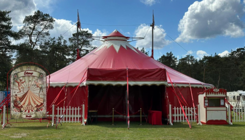 Circustent Clown Jopie en Tante Angelique (Small)
