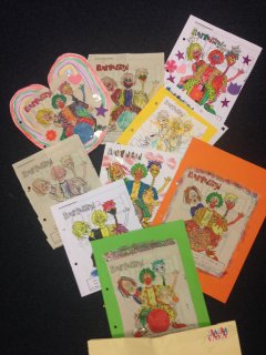 Kleurplaten van fans van Clown Jopie