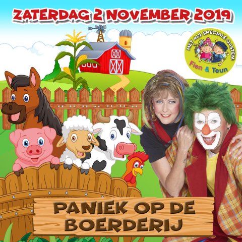 Paniek op de Boerderij met Clown Jopie en Tante Angelique